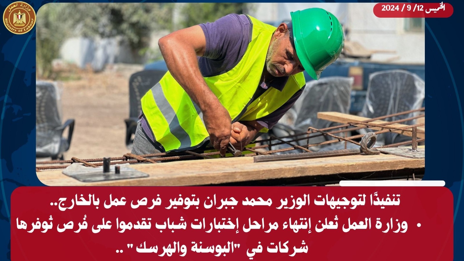 وزير القوى العامله 